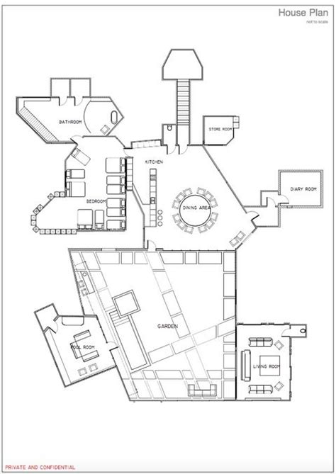 Floor Plan Of Big Brother House Devilangel Kidz