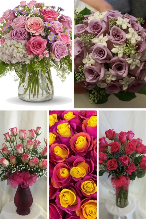 Try A Large Beautiful Bouquet Of Roses Enchanted Florist Pasadena