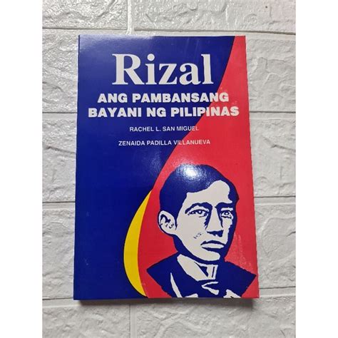 Rizal Ang Pambansang Bayani Ng Pilipinas By Villanueva Shopee