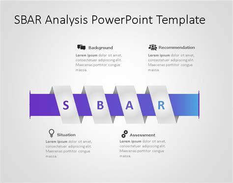 Sbar For Business Use 13l Powerpoint Template