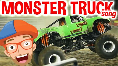 Monster Truck Song Educational Songs For Kids Youtube
