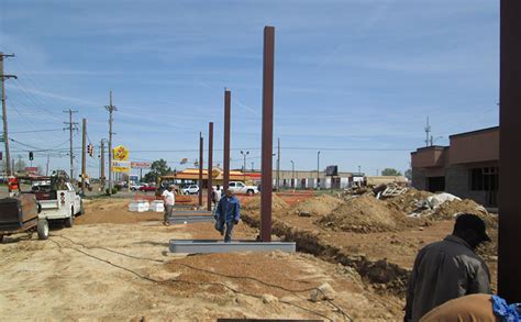 Structurally, all gas bars with canopies have 4 steel posts anchored to the pump islands. Gas Station Construction | Convenience Store Construction ...