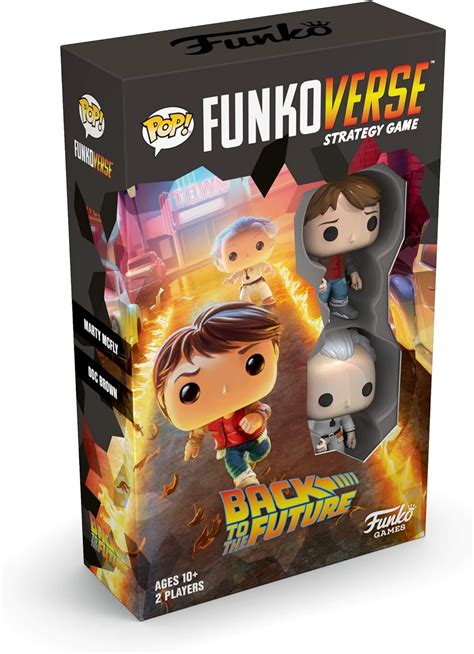 Funko Pop Funkoverse Back To The Future 100 Board Game 889698460682