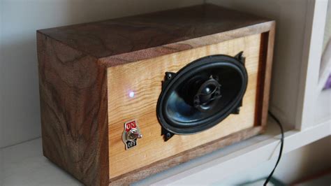 I simply glued my box together. DIY Bluetooth Speaker - YouTube