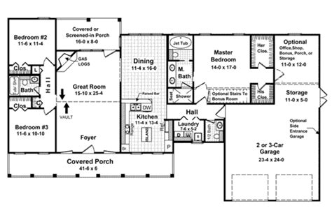 Image Result For 1800 Sq Ft 4 Bedroom Split Bedroom Plan Farmhouse