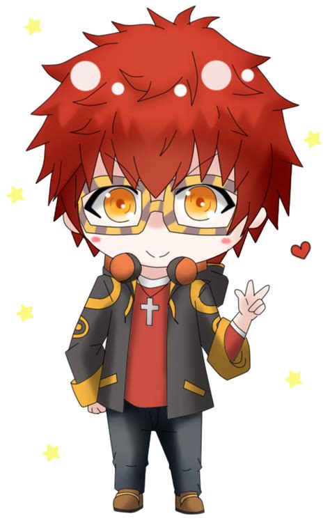 Chibi 707 Mystic Messenger Color By Shiemi Hime On Deviantart