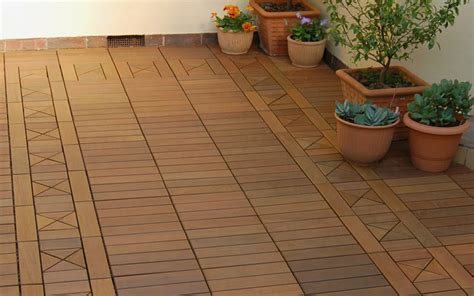 Interlocking Ipe Wood Deck Tiles From Archatrak Quick