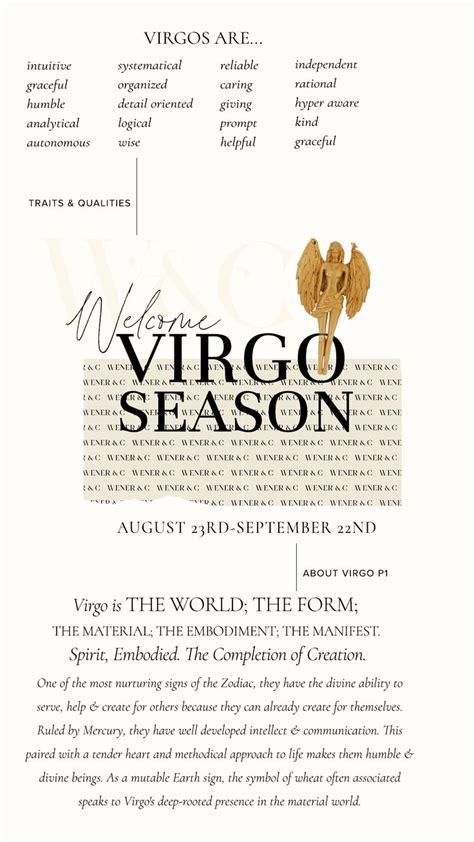 Virgo Season By Wandc What Is Virgo Season All About In 2020 Virgo