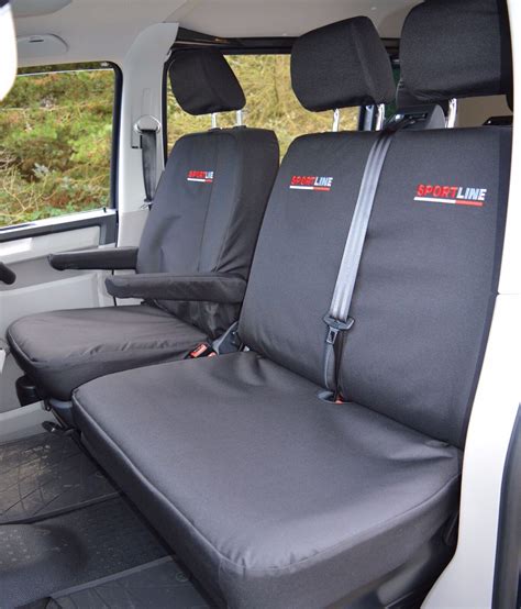 Vw Transporter T5 Sportline Waterproof Heavy Duty Tailored Seat Covers