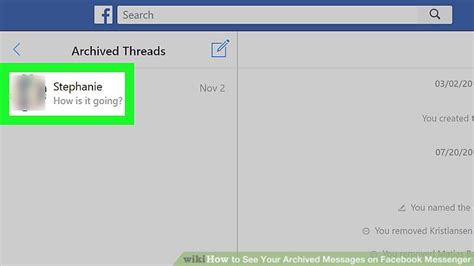How To See Your Archived Messages On Facebook Messenger 10 Steps