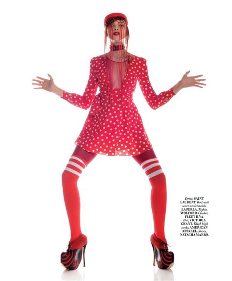 Visual Optimism Fashion Editorials Shows Campaigns And More Red In