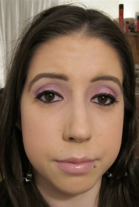 Steph Stud Makeup Bright Purple Smokey Eyes Using Stila In The Moment