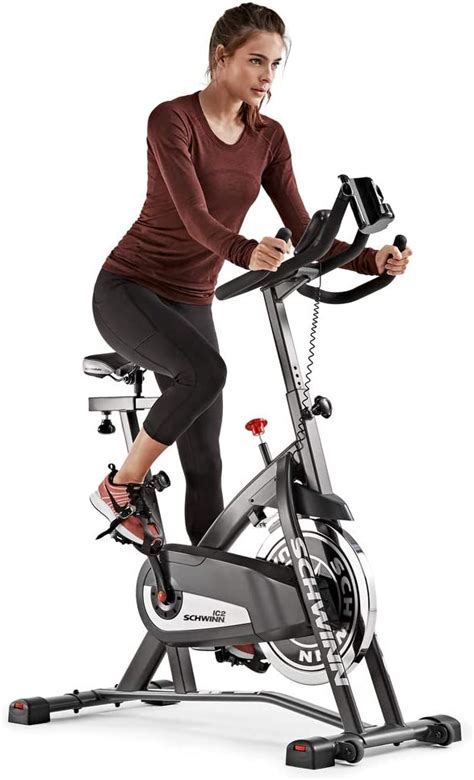 Schwinn Ic2 Indoor Cycling Exercise Bike Sports And Outdoors Amazon Canada