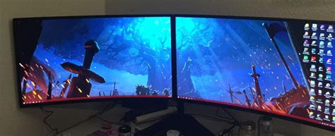 32 Inch 2k Curved Monitor 1280x720 Wallpaper