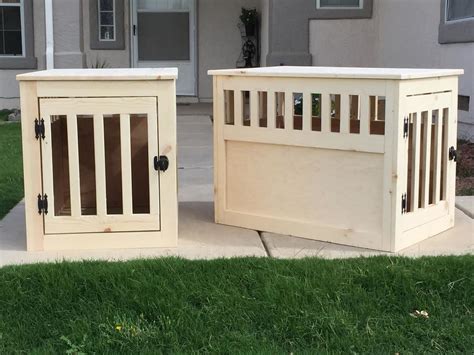 Three coats of minwax wood finish in. Ana White | Pair of wood pet kennels - DIY Projects