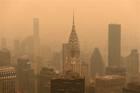 We Asked A Scientist If Nycs Orange Skies Are Worse Than The Bay Areas