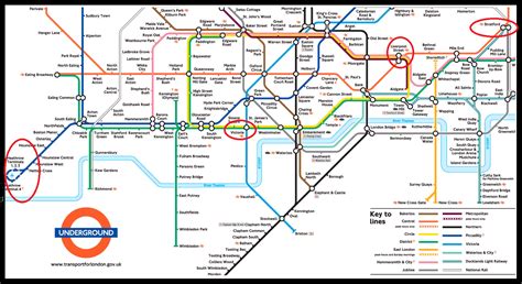 Metro Map London 5 Gamintraveler