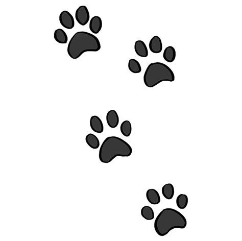 24 Cat Paw Prints Printable Free Download Svg Cut Files Download