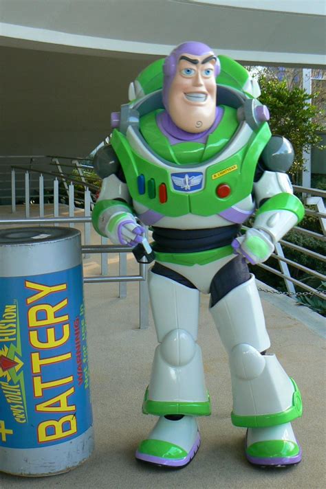 Buzz Lightyear In Tomorrowland At Magic Kingdom Disney World