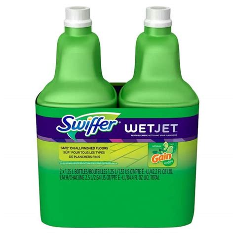 Swiffer Wetjet 42 Oz Multi Purpose Floor Cleaner Refill With Gain