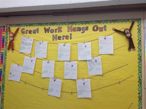 Student Work Display Teaching Ideas Pinterest Student