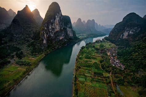 Li River Valley Guangxi Southern China Beautiful Places Best