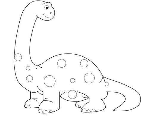 Kleurplaat Dinosaurus Dino Tekenen