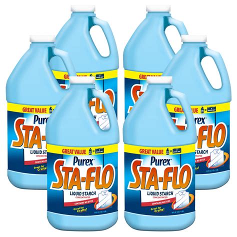 Purex Sta Flo Fresh Scent Starch Liquid 64 Oz Case Of 6