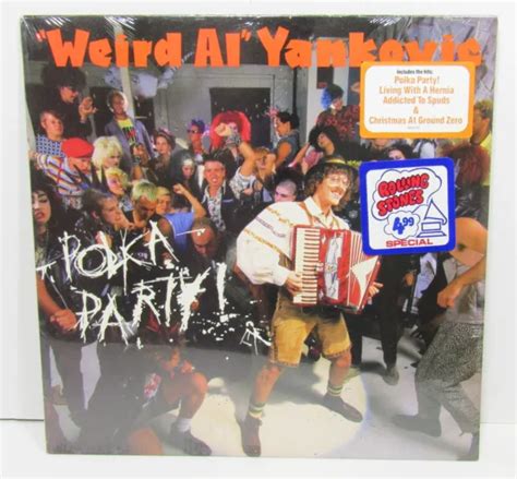 1986 Weird Al Yankovic Polka Party Album Fz 40520 Sealed With Hype