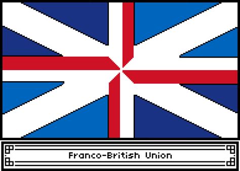 Pixel Franco British Union Flag By Sir Conor On Deviantart