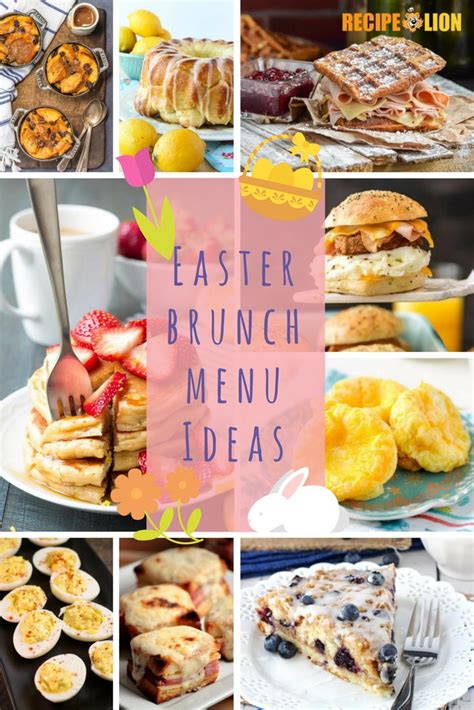 19 Easter Brunch Menu Ideas