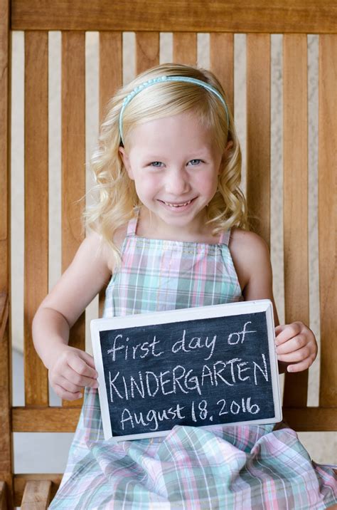 As Time Goes By First Day Of Kindergarten