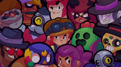 Shelly Brawl Stars Wallpapers Wallpaper Cave