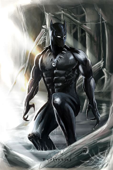 Black Panther By Tomtaj1 On Deviantart Marvel Asgard