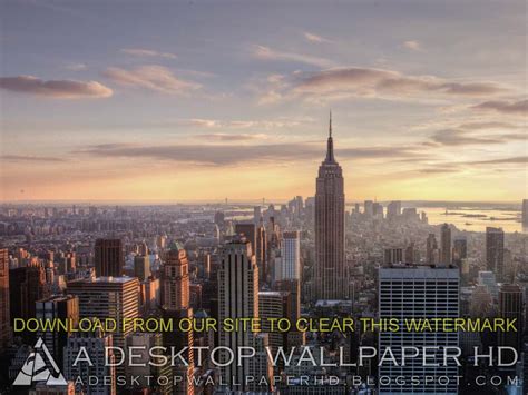 New York City Skyline Desktop Wallpaper Hd Desktop
