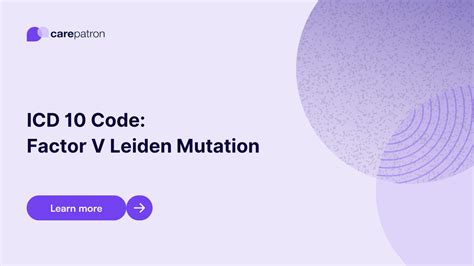 Factor V Leiden Mutation Icd 10 Cm Codes 2023