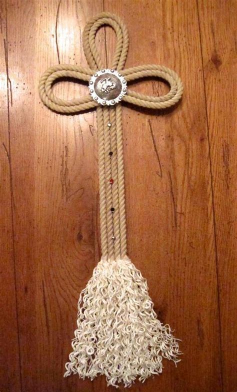 Rope Cross Lariat Rope Crafts Cross Crafts Rope Crafts