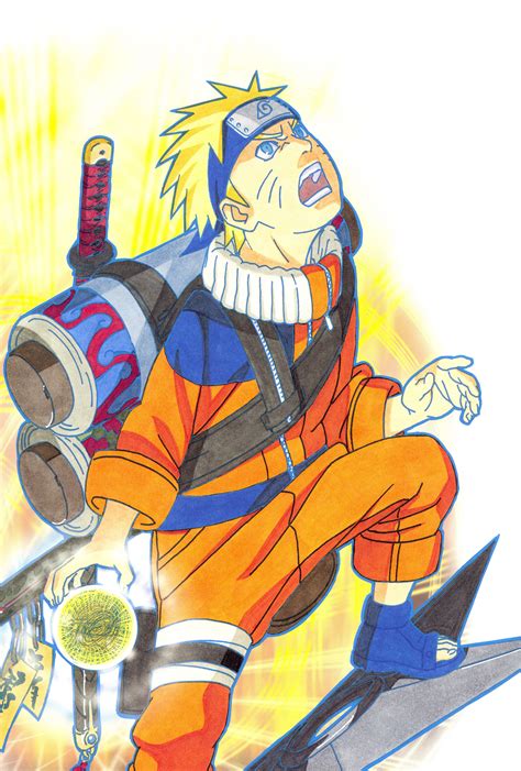 Naruto Illustration Book Scans