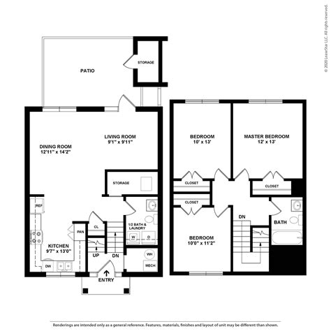 Greenbriar Floor Plan — The Villages at Fort Moore