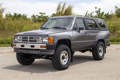 1987 Toyota 4runner 4x4 5 Speed For Sale On Bat Auctions Sold For