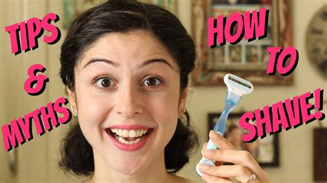 how to shave tips myths busted youtube