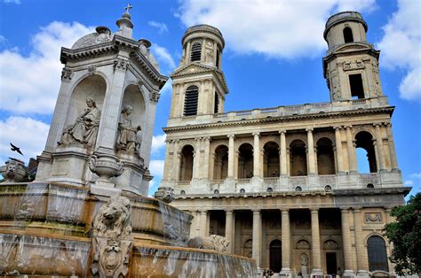 Saint Sulpice Church In Paris France Encircle Photos
