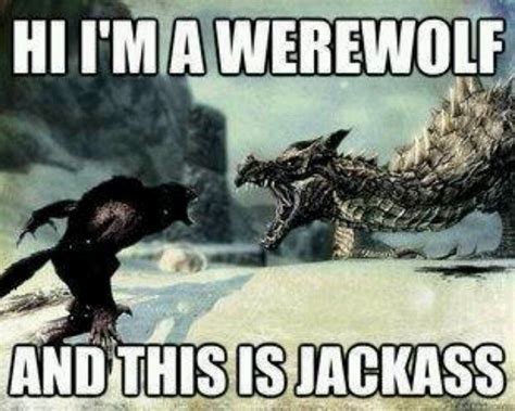 Werewolf Skyrim Skyrim Funny Skyrim Memes Elder Scrolls Memes
