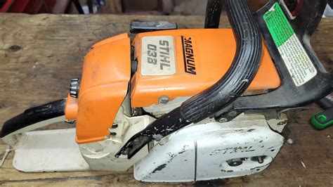 Stihl 038 Magnum Sitting For Years Will It Run YouTube