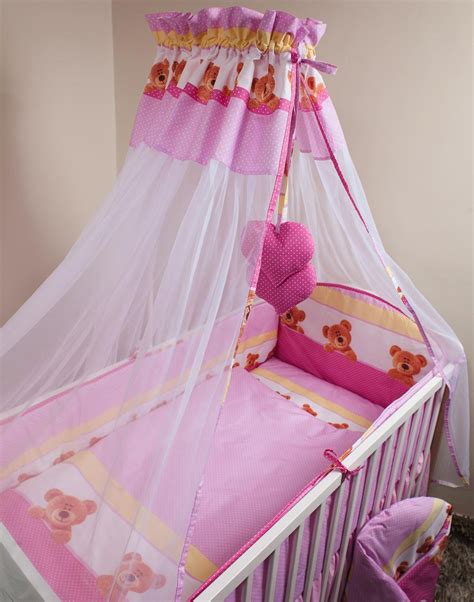 Chiffon Canopy Drape Mosquito Net Holder Fits Baby Nursery Cot Bed Ebay