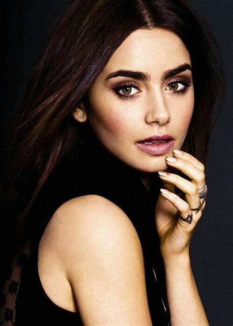 I Absolutely Love The Plums Beautiful Pigments Lily Collins Is
