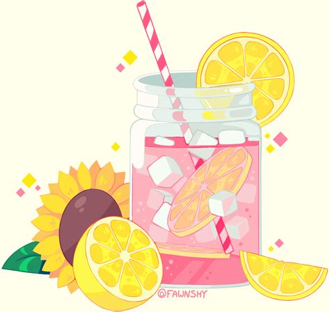 Pink Lemonade My Lovely Patrons Decided This Was The Winner For Januarys Sticker Design