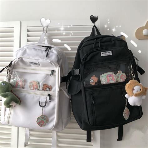 Harajuku Style Fashion Backpack Yv43132 In 2021 Cute School Bags