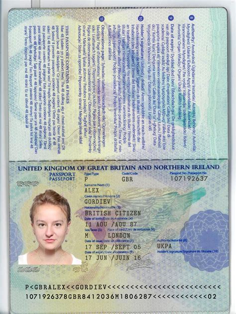 Fake Passport Generator Us Goimages Ever