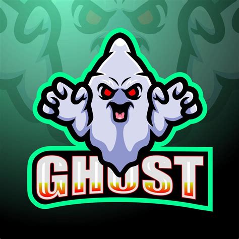 Ghost Gaming Mascot Esport Logo Design 7669370 Vector Art At Vecteezy